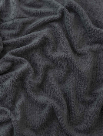 Froté uterák 50 × 100 cm - Bella tmavosivá