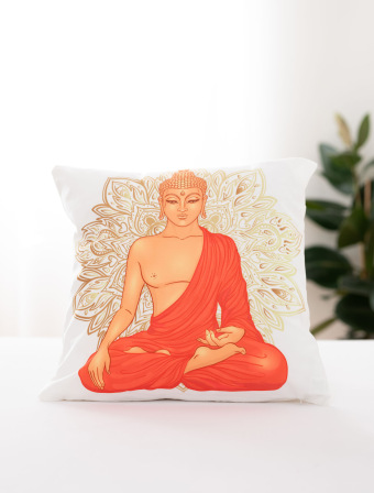 Obliečka na vankúšik mikroplyš 45 × 45 cm - Buddha 8 L02