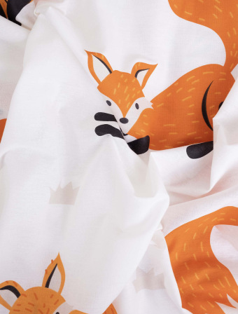 Bavlnené obliečky Renforcé – Líšky 02