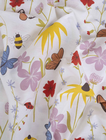 Bavlnené obliečky Renforcé – Motýliky