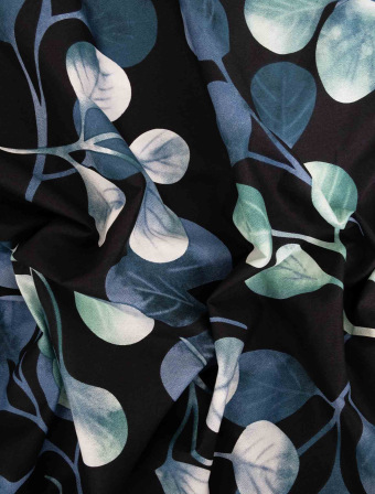 Bavlnená obliečka na vankúš Renforcé 70 × 90 cm – Eukalyptus 2
