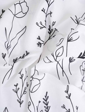 Bavlnená obliečka na vankúš Renforcé 50 × 70 cm – Caterine