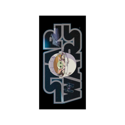 Jerry Fabrics Dětská osuška 70 × 140 cm ‒ Star Wars Mandalorian 02